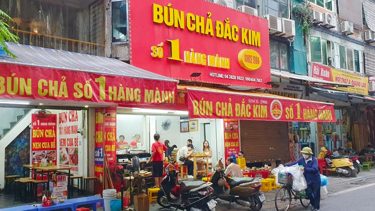 Bun Cha Hanoi Dac Kim