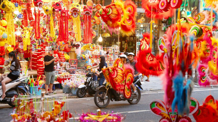 Hang Ma street Hanoi