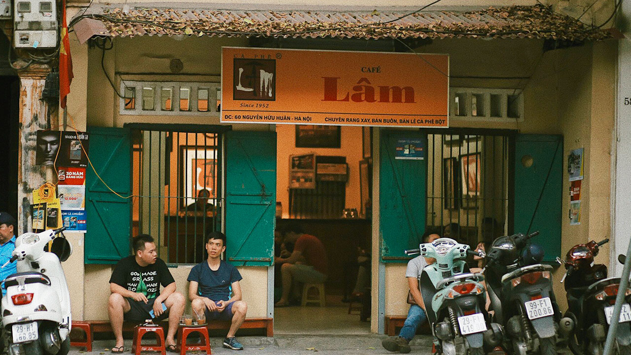 Coffee in Hanoi Old Quarter