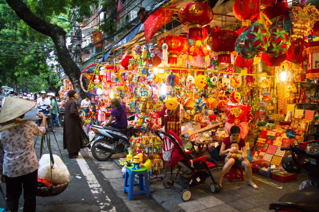 Hang ma street vs. other popular streets in the old quarter hanoi