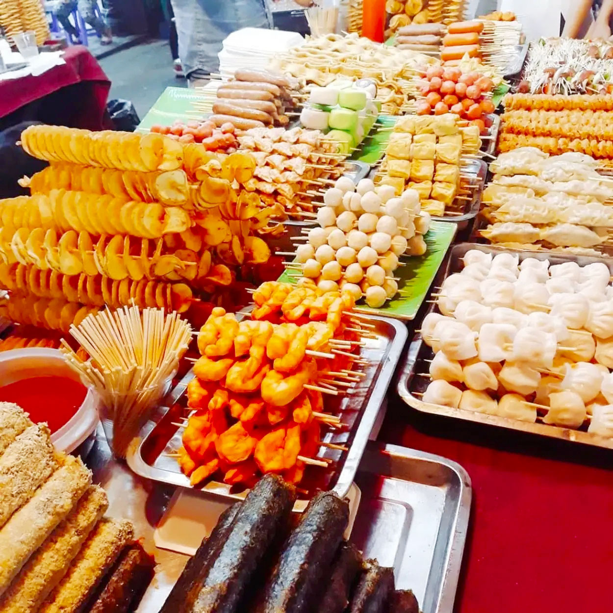 Street food at Hang Ngang Night Market