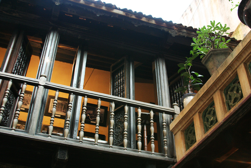 Architectural heritage on Ma May street Hanoi