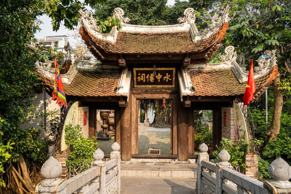 Temples and places of worship Ma May street Hanoi