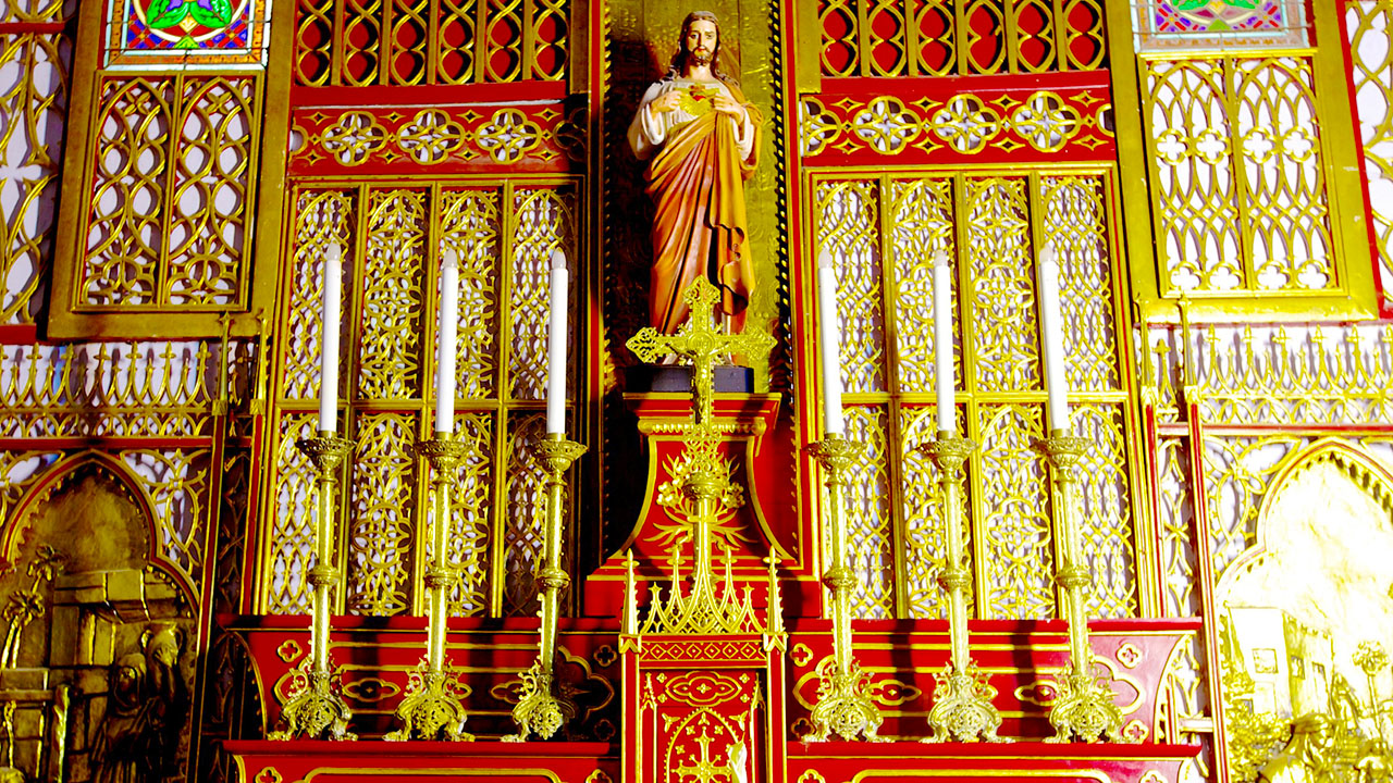 St Joseph's Cathedral Religious Imagery