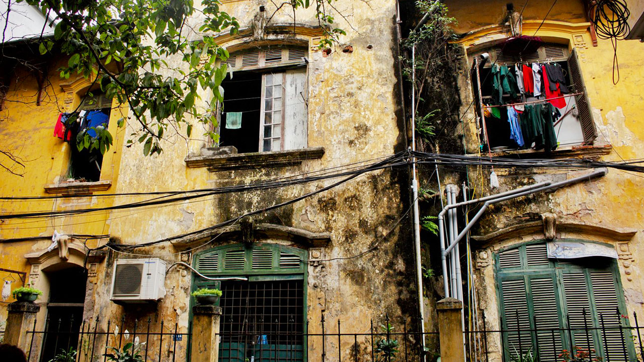 Architectural styles: french vs. vietnamese influence ta hien street