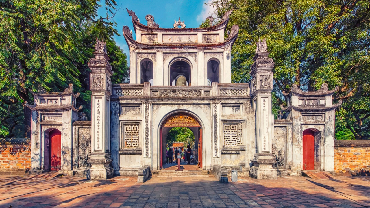 Temple of Literature in Vietnam