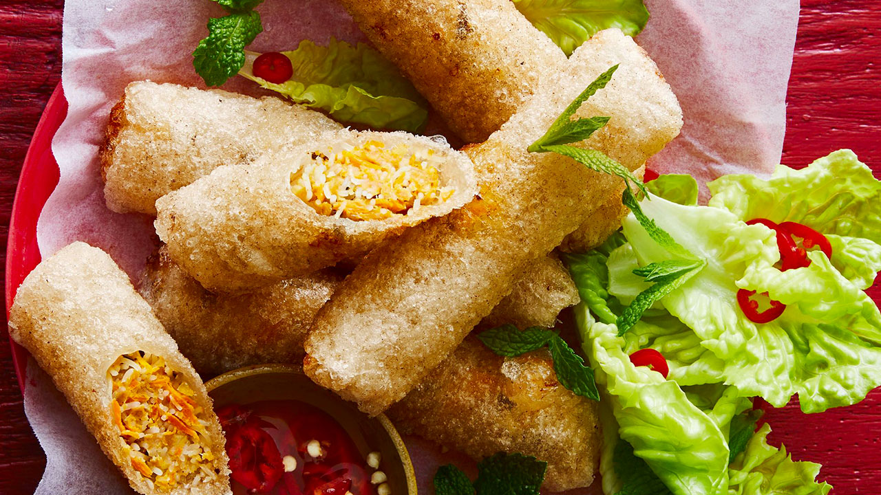 Vietnamese fried spring rolls