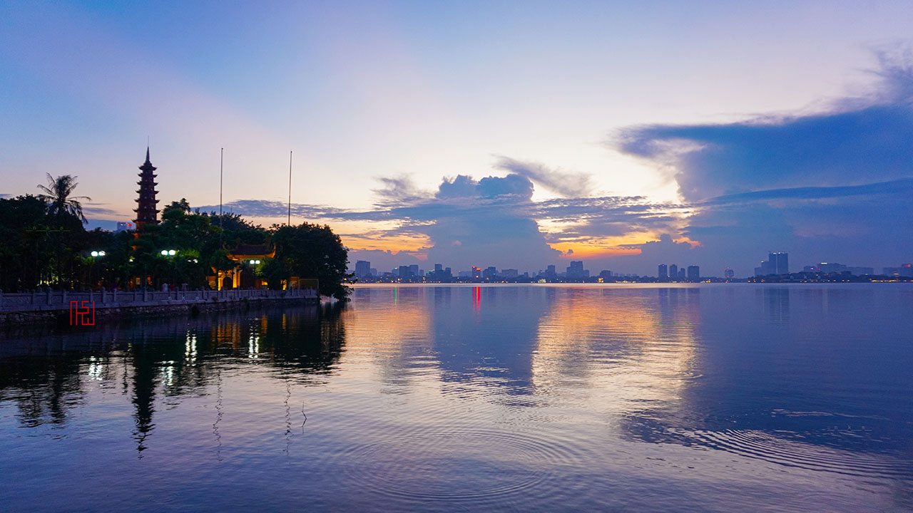 West Lake in Hanoi