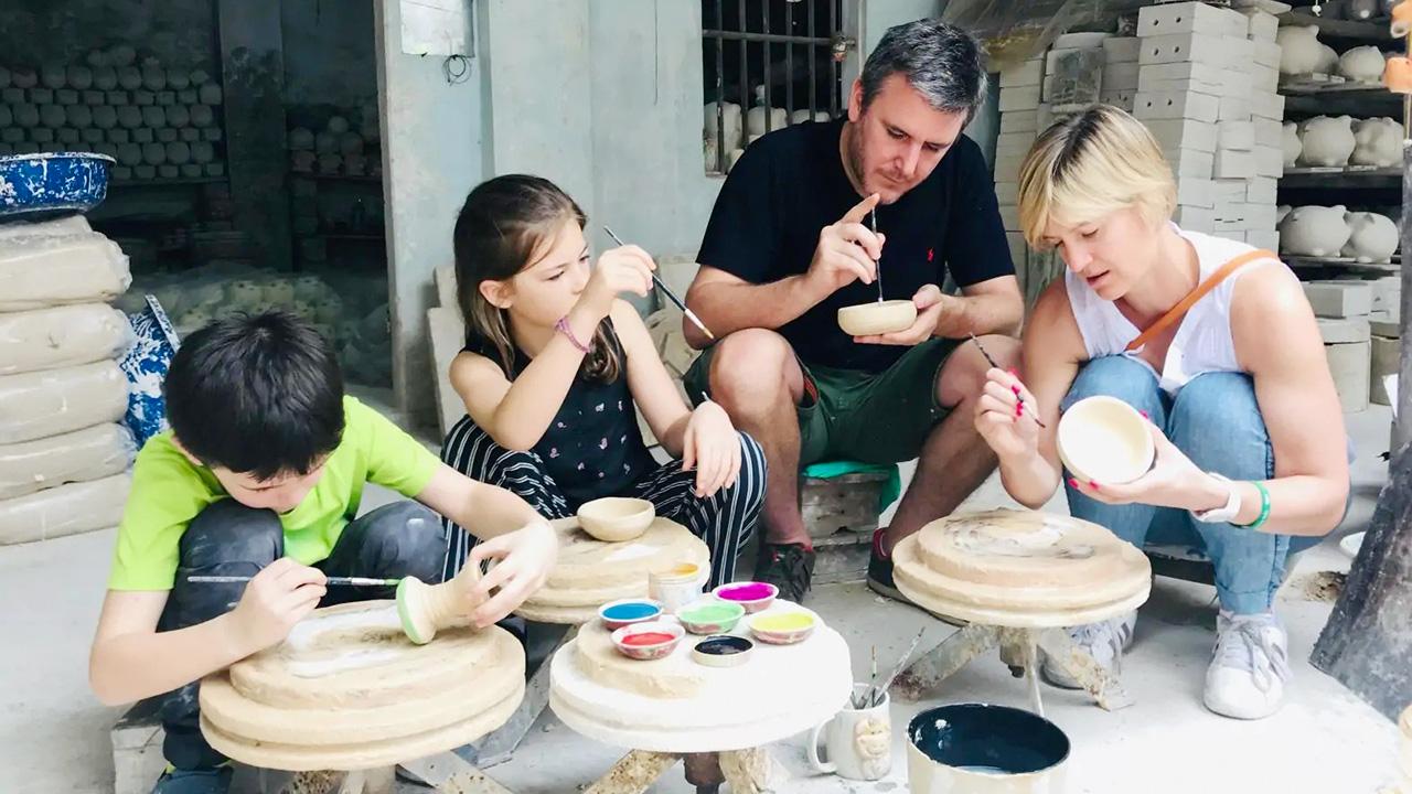 Cultural significance of bat trang pottery village