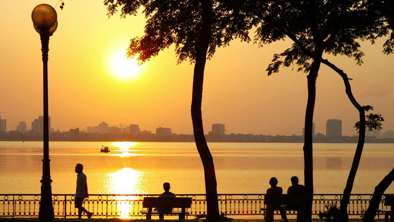 West Lake Hanoi afternoon