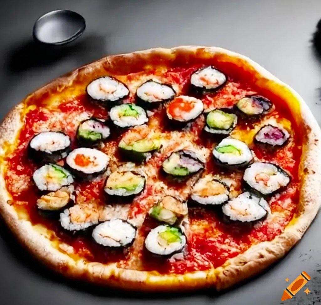 Japanese Fusion Pizza