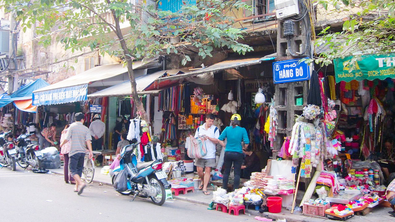 Hang Bo Street Hanoi