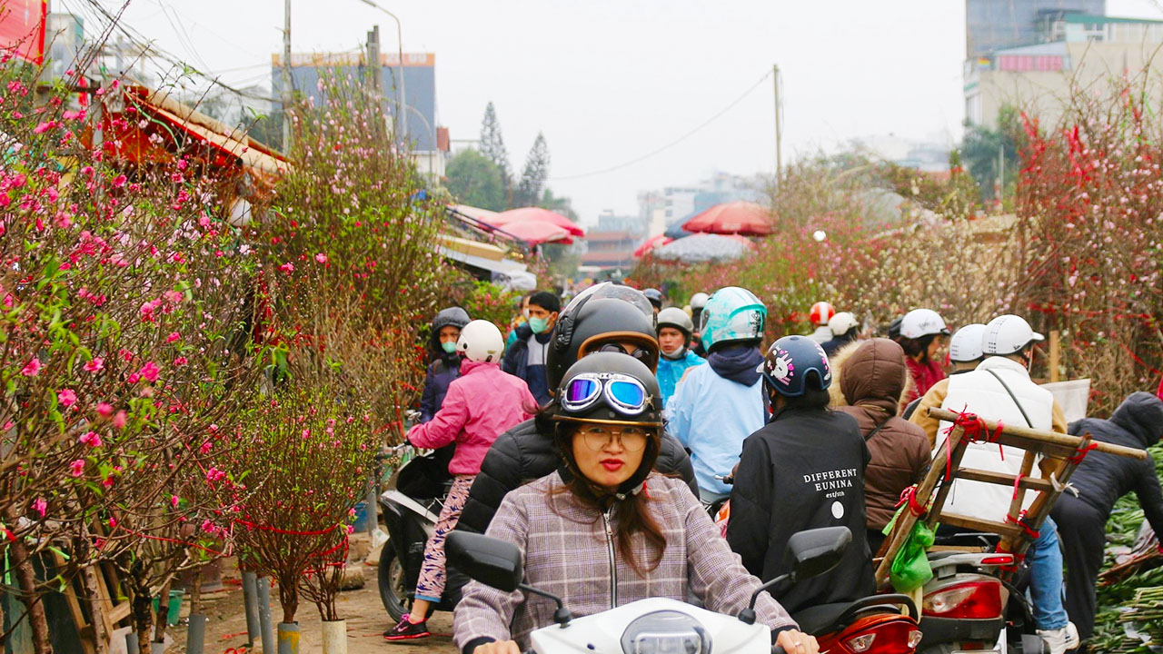 Tet flower market