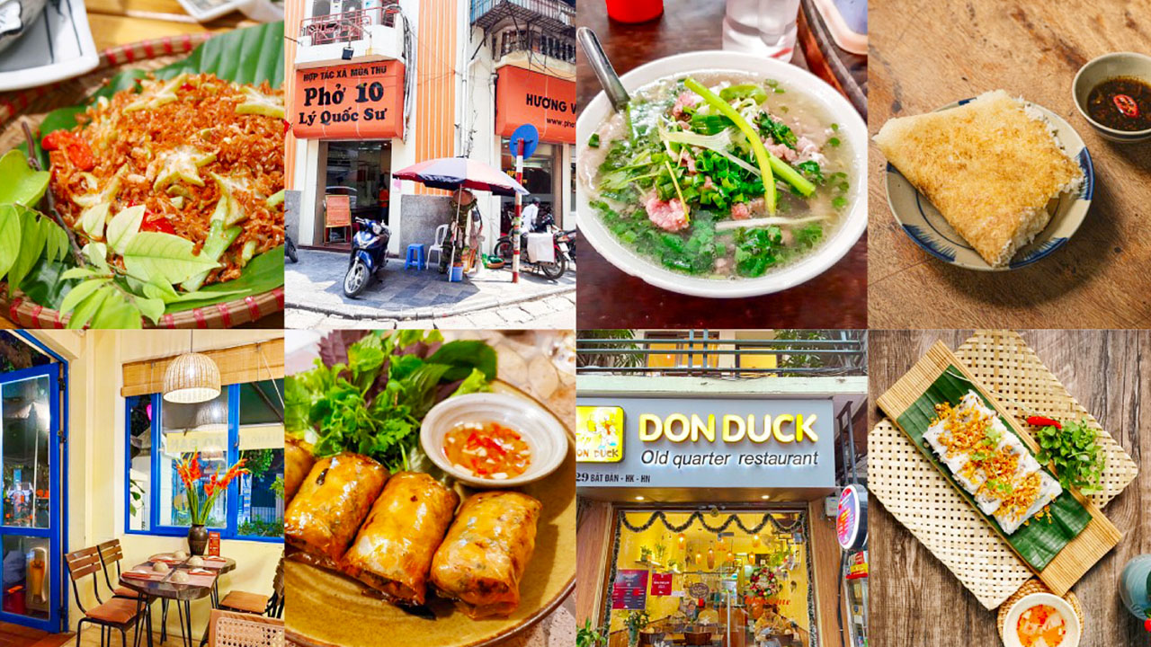 Restaurants offering authentic hanoi cuisine food culture