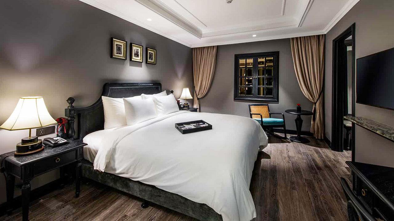 Notable accommodations on hang be street hanoi