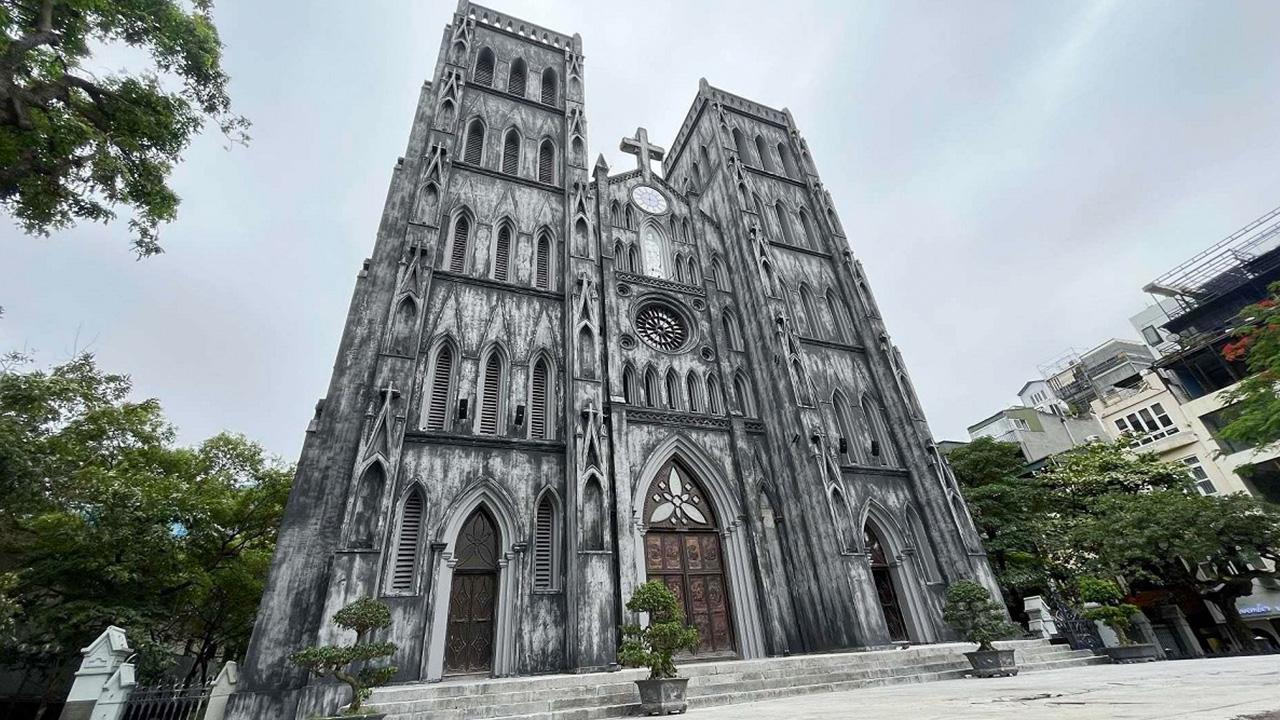 St. Joseph Cathedral built in French architecture