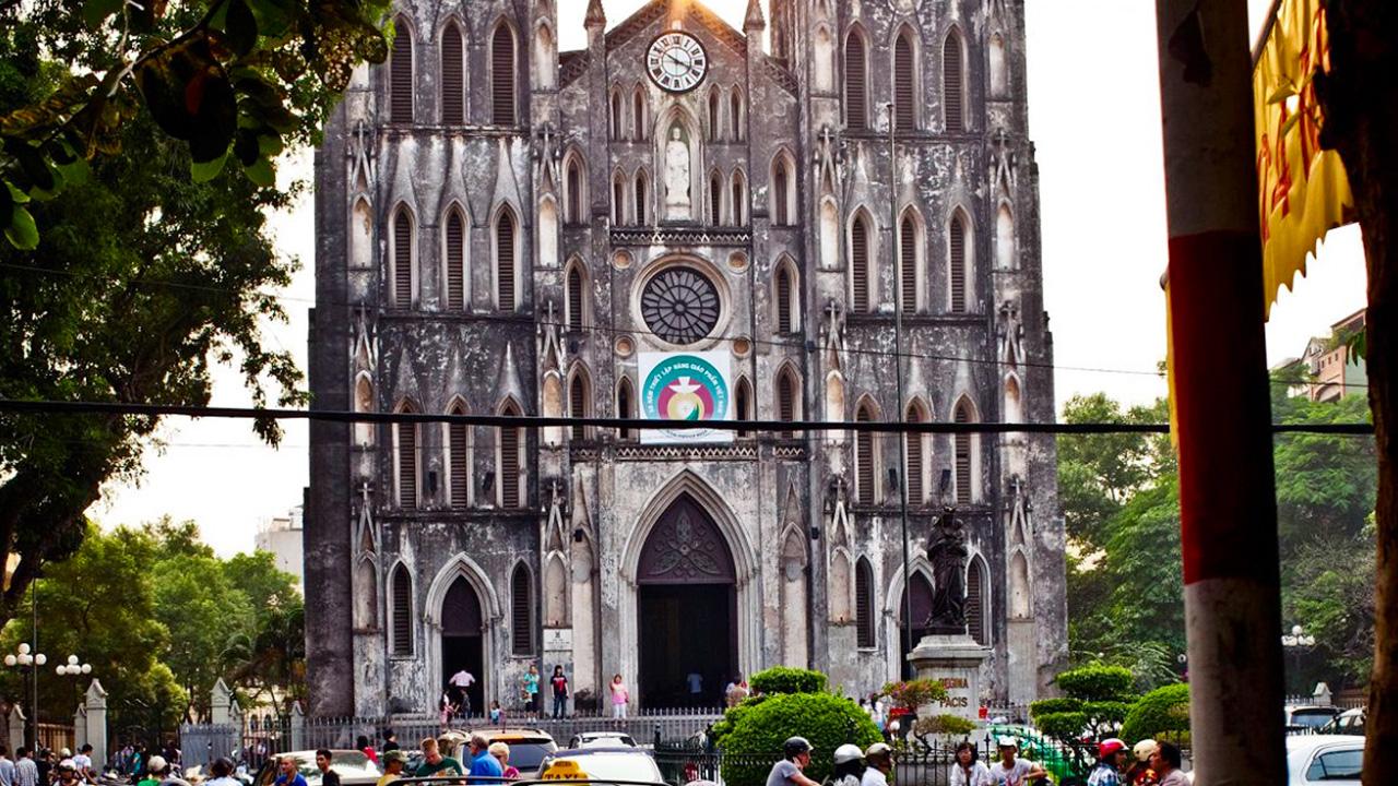Architectural features of St. Joseph Cathedral