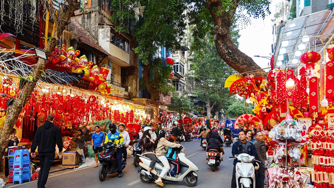 Cultural Events and Festivals at Hang Bo Street Hanoi