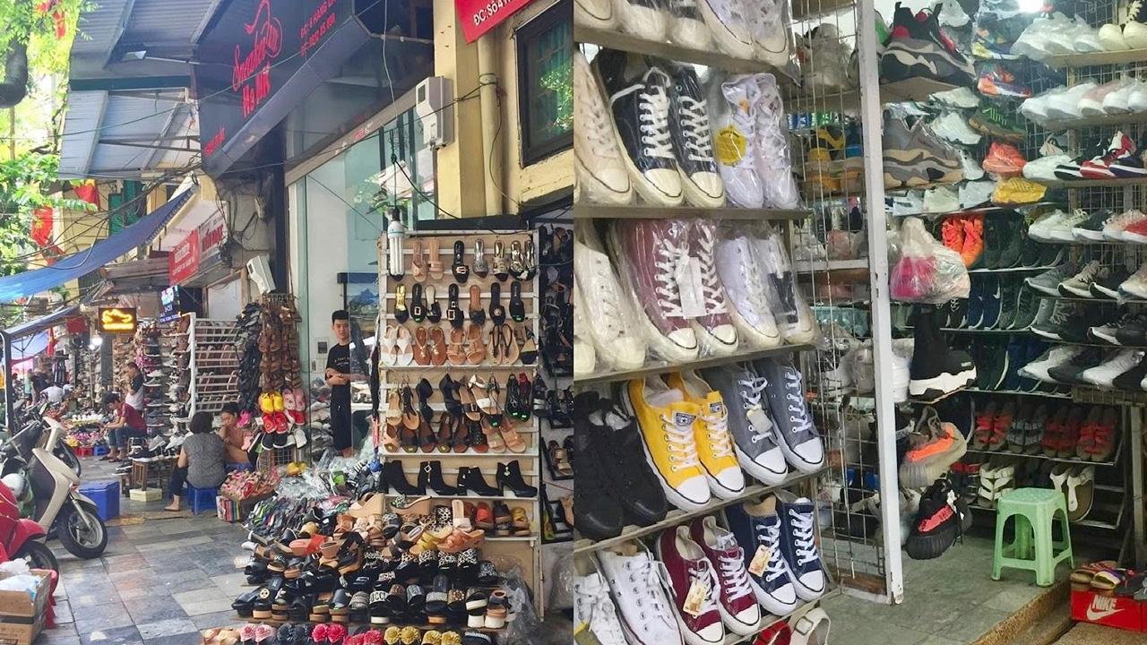 Local lifestyle and community hang giay street hanoi