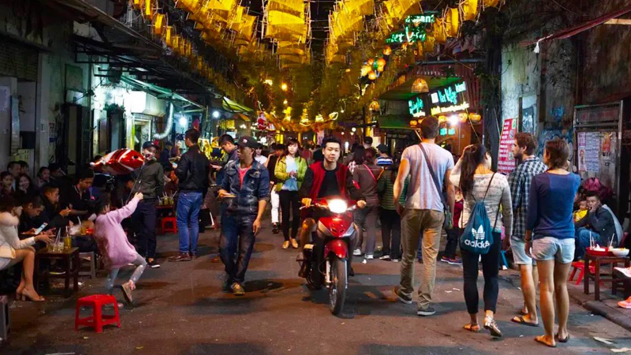 Events and festivals on hang giay street hanoi
