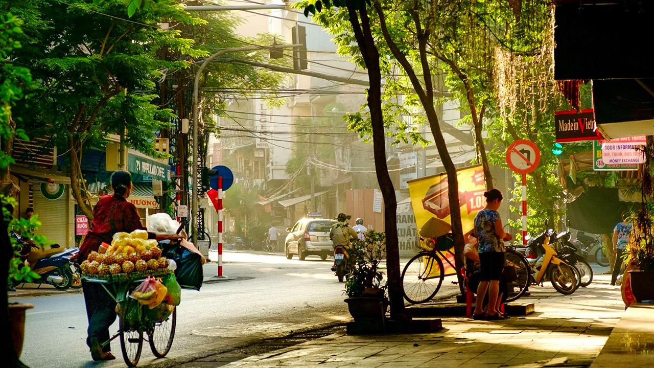 Comparison with other shopping streets in hanoi hang giay street