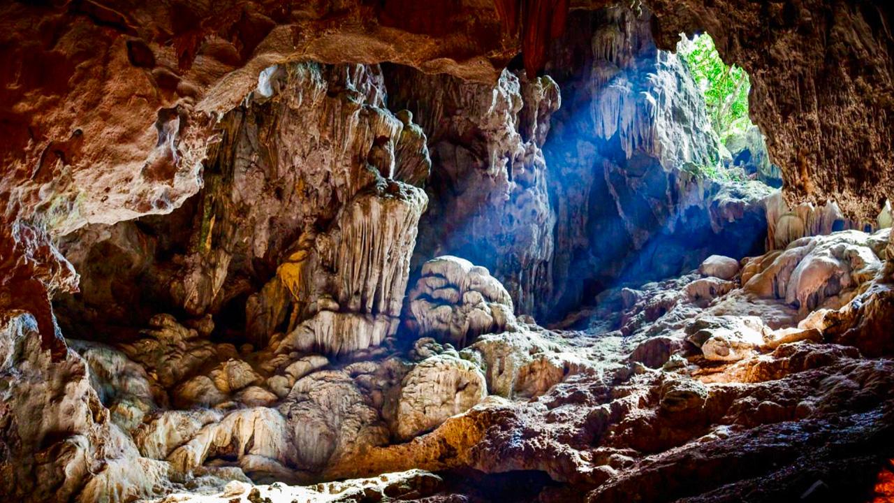 Unique geological formations of ha long bay