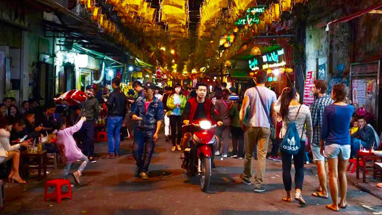 Events and festivals on hang giay street hanoi