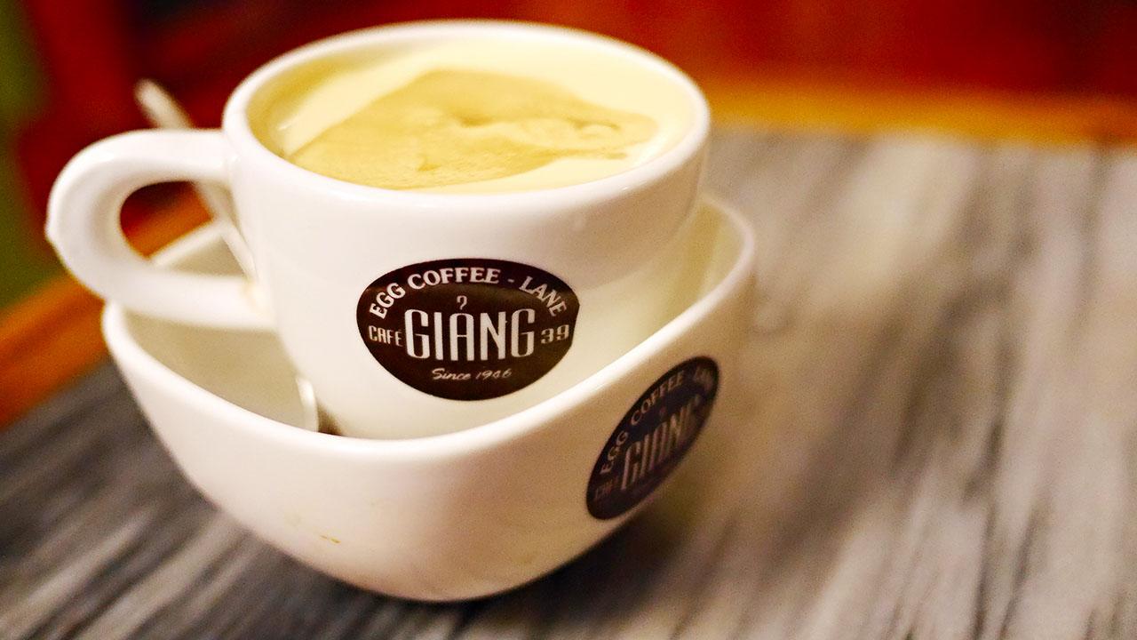 Egg coffee, or cà phê trứng