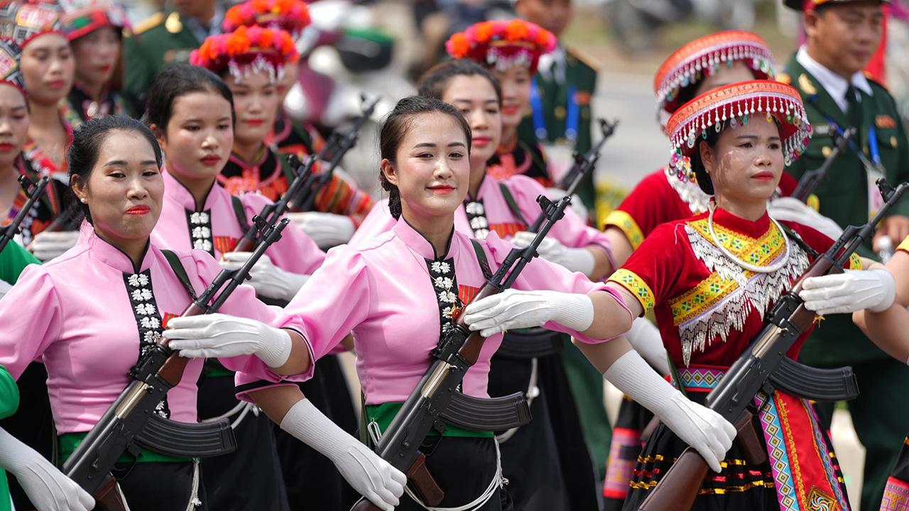 Representing Vietnam's 54 distinct ethnic groups