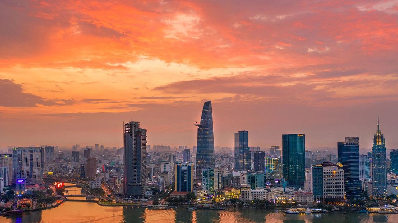 High-rise buildings spring up in Vietnam