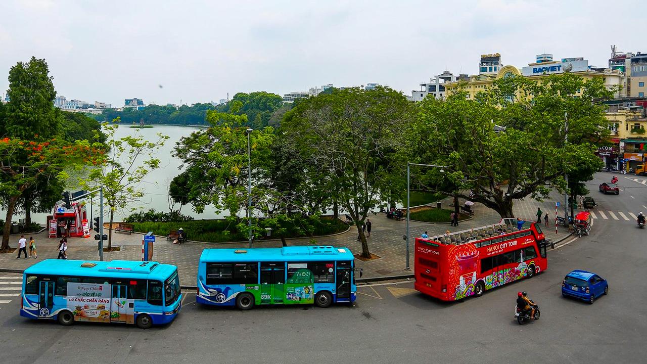 Các phương tiện di chuyển đến Hồ Hoàn Kiếm
