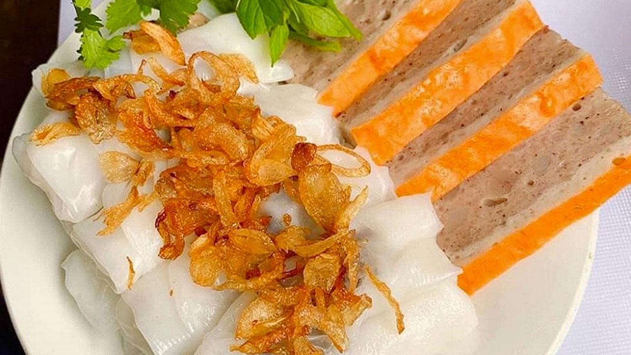 Đĩa bánh cuốn Thanh Trì mỏng mịn