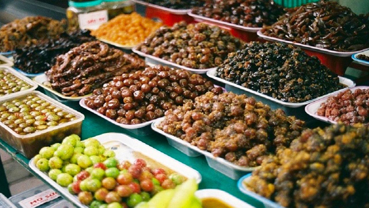 Ô mai Hàng Đường nhiều loại sấy khô